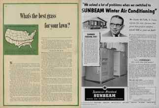 Better Homes & Gardens September 1954 Magazine Article: Page 216