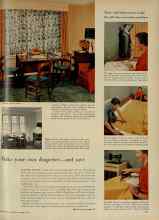 Better Homes & Gardens October 1954 Magazine Article: Make your own draperies--and save