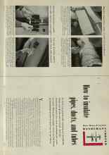 Better Homes & Gardens October 1954 Magazine Article: How to insulate pipes, ducts, and tubes