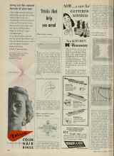 Better Homes & Gardens October 1954 Magazine Article: Tricks that help you mend