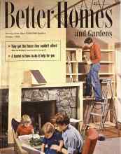 Better Homes & Gardens October 1954 Magazine Cover