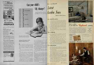 Better Homes & Gardens October 1954 Magazine Article: Page 18