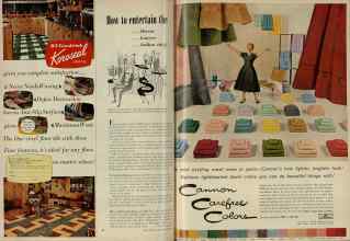 Better Homes & Gardens October 1954 Magazine Article: Page 30