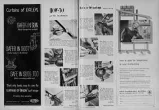 Better Homes & Gardens October 1954 Magazine Article: Page 36