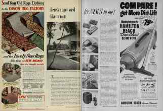 Better Homes & Gardens October 1954 Magazine Article: Page 58