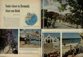 Better Homes & Gardens October 1954 Magazine Article: You're closer to Bermuda than you think