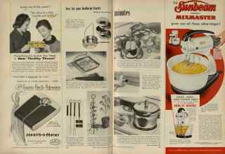 Better Homes & Gardens October 1954 Magazine Article: Page 122