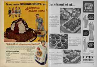 Better Homes & Gardens October 1954 Magazine Article: Page 126