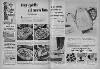 Better Homes & Gardens October 1954 Magazine Article: Page 136