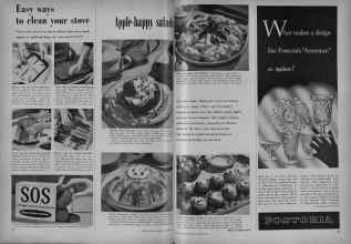 Better Homes & Gardens October 1954 Magazine Article: Page 138