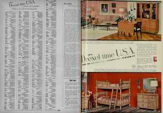 Better Homes & Gardens October 1954 Magazine Article: Page 144