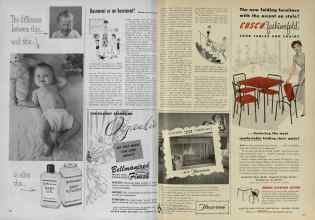 Better Homes & Gardens October 1954 Magazine Article: Page 156