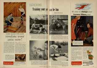 Better Homes & Gardens October 1954 Magazine Article: Training your pet can be fun