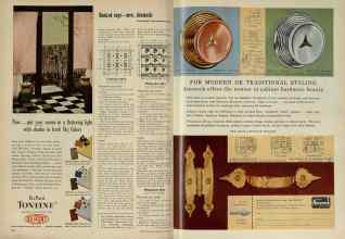 Better Homes & Gardens October 1954 Magazine Article: Page 168