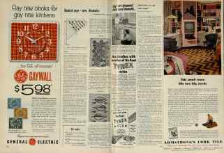 Better Homes & Gardens October 1954 Magazine Article: Page 170