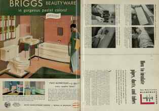 Better Homes & Gardens October 1954 Magazine Article: Page 174