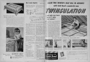 Better Homes & Gardens October 1954 Magazine Article: Page 194