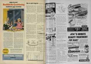 Better Homes & Gardens October 1954 Magazine Article: Page 196