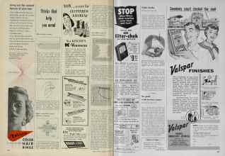 Better Homes & Gardens October 1954 Magazine Article: Page 206