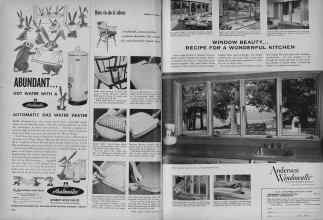 Better Homes & Gardens October 1954 Magazine Article: Page 220