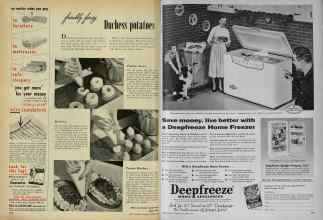 Better Homes & Gardens October 1954 Magazine Article: Page 228