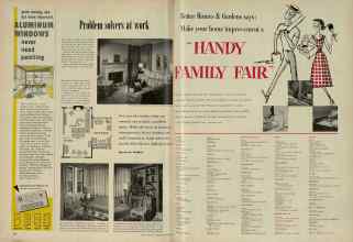 Better Homes & Gardens October 1954 Magazine Article: Page 238