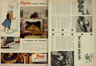 Better Homes & Gardens October 1954 Magazine Article: Page 244