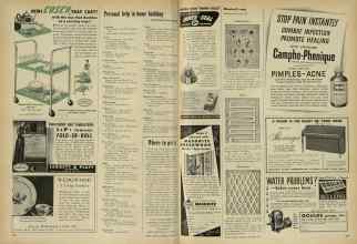 Better Homes & Gardens October 1954 Magazine Article: Page 262