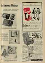 Better Homes & Gardens November 1954 Magazine Article: Christmas-card fold-ups