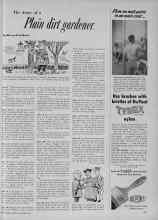 Better Homes & Gardens November 1954 Magazine Article: The diary of a Plain dirt gardener.