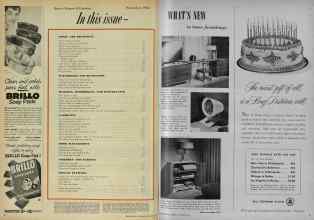 Better Homes & Gardens November 1954 Magazine Article: Page 6