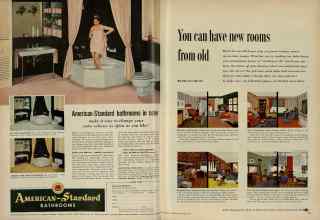 Better Homes & Gardens November 1954 Magazine Article: Page 54