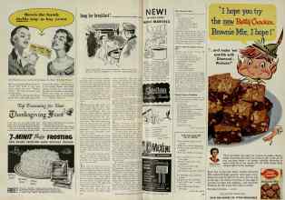 Better Homes & Gardens November 1954 Magazine Article: Page 114