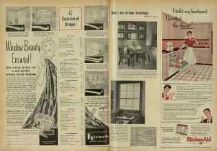 Better Homes & Gardens November 1954 Magazine Article: Page 126