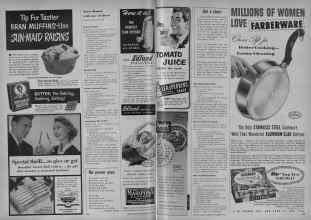Better Homes & Gardens November 1954 Magazine Article: Page 128
