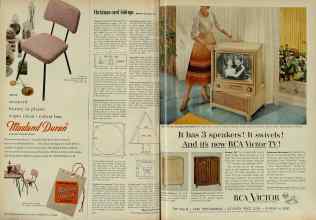 Better Homes & Gardens November 1954 Magazine Article: Page 134