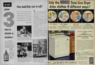 Better Homes & Gardens November 1954 Magazine Article: Page 136