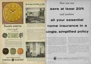 Better Homes & Gardens November 1954 Magazine Article: Page 138