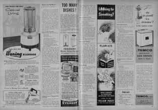 Better Homes & Gardens November 1954 Magazine Article: Page 144