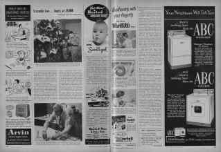 Better Homes & Gardens November 1954 Magazine Article: Page 148
