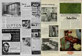 Better Homes & Gardens November 1954 Magazine Article: Page 156