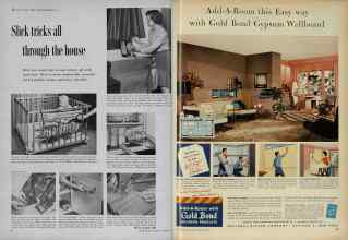 Better Homes & Gardens November 1954 Magazine Article: Page 174