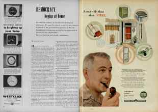 Better Homes & Gardens November 1954 Magazine Article: Page 176