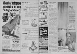 Better Homes & Gardens November 1954 Magazine Article: Page 190
