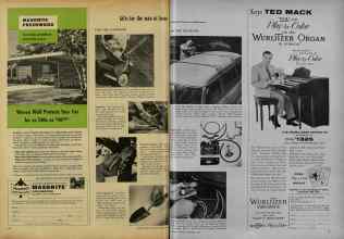 Better Homes & Gardens December 1954 Magazine Article: Page 16