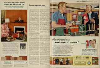 Better Homes & Gardens December 1954 Magazine Article: Page 36