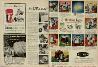Better Homes & Gardens December 1954 Magazine Article: Page 38