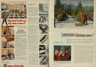 Better Homes & Gardens December 1954 Magazine Article: Page 40