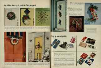 Better Homes & Gardens December 1954 Magazine Article: Page 52