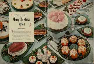 Better Homes & Gardens December 1954 Magazine Article: Page 64